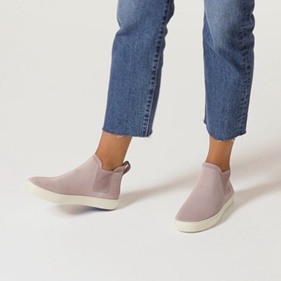 Rothy's Shoes - Rothy's Chelsea Boot Shade Lilac Grey